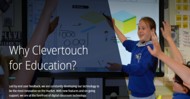 Clevertouch digital Classroom Technology Stoneleigh