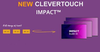 New Clevertouch impact interactive touchscreen Panels